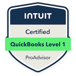 QuickBooks Online Certified — Level 1 ProAdvisor